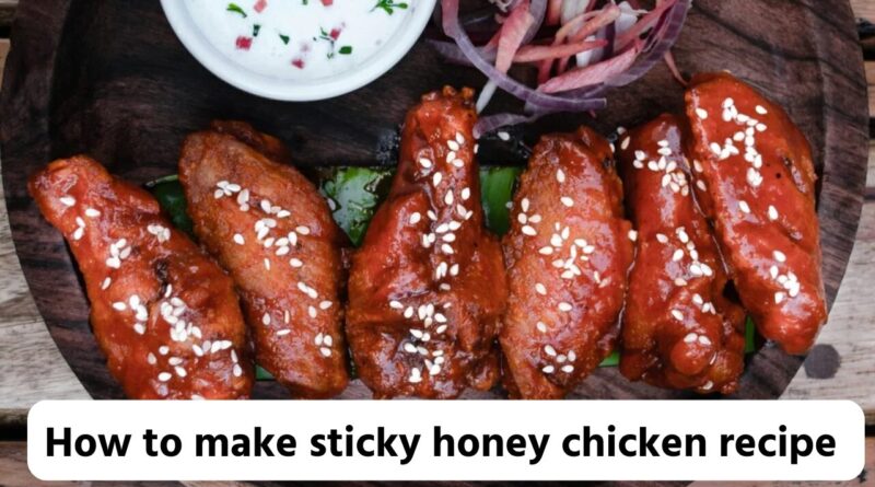 Sticky Honey Chicken